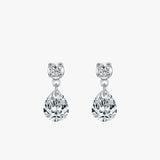 Pendientes Gota de Agua en Plata 925